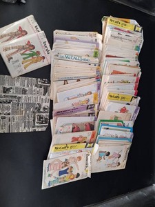 Vintage Sewing Patterns Mixed Lot - Butterick, McCalls, Simplicity & Burda