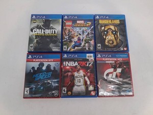 PlayStation 4 Video Game Mixed Lot of 6