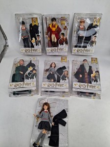 Harry Potter Mattel Wizarding World Character Doll Collection (Lot of 7)