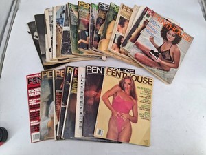 Vintage Penthouse Magazine Group 1970s-1980s