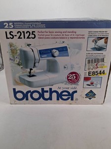 Vintage Brother LS-2125 Sewing Machine 25-Stitch With Box