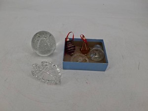 Crystal Decor & Glass Ornaments Mixed Lot