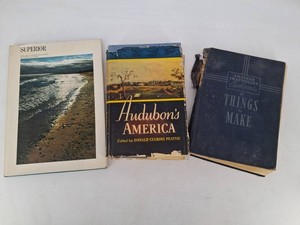 Vintage Book Collection - Audubons America, Superior & Craftsmans Cyclopedia (Lot of 3)