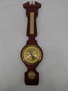 Vintage Western Germany Wall Weather Station Barometer Hygrometer Thermometer