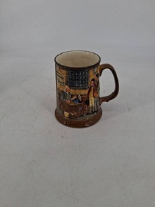 Vintage Beswick Scrooge & Marley Character Mug 1973 Limited Edition