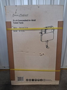 Swiss Madison SM-WC324 2 X 4 Concealed In-Wall Toilet Tank
