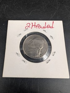 Vintage 1943 Two-Headed Coin in Collector Holder