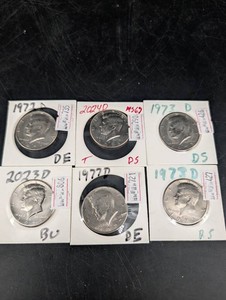 Kennedy Half Dollar Collection - 1972-2024 (Lot of 6)