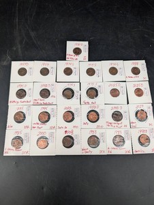 Vintage Lincoln Cent Variety Collection (Lot of 25)