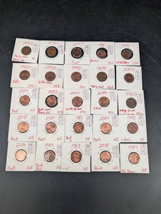 Lincoln Cent Variety Collection - 25pc DDO, DDR & Floating Roof