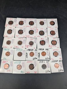 Lincoln Wheat & Memorial Cents - 25-Piece Collection (Lot of 25)