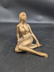 Seated Female Figure Sculpture - HCM Mark