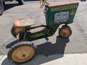 Vintage Murray Diesel Pedal Tractor Trac Ball Bearing
