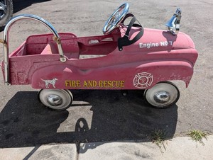 Fire & Rescue Pedal Car Engine No 7