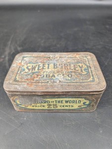 Sweet Burley Fine Cut Tobacco Collectible Tin