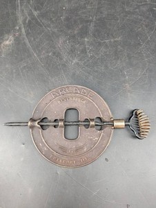 Arcade Reversible 6 Cast Iron Hand Tool Freeport, Ill.