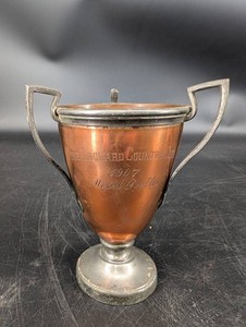 Pine Orchard Country Club 1907 Mixed Doubles Trophy