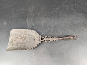 Vintage Cast Iron Fireplace Shovel