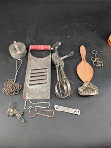 Vintage Bar & Kitchen Tool Mixed Lot - Hamms, Friendly & Grain Belt
