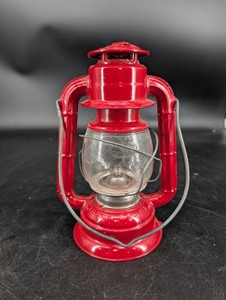 Vintage Dietz Red Railroad Lantern - Racine U.S.A.