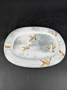 Button & Button Mallard Duck Serving Platter