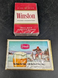 Vintage Winston, Schmidt & Remembrance Advertising Mixed Lot (Lot of 4)