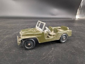 Vintage Corgi Diecast Military Jeep