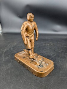 Vintage Figural Cast Iron Mechanical Bank