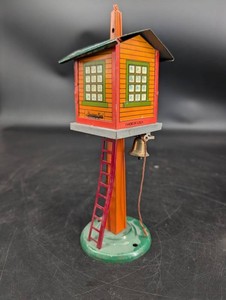 Vintage American Flyer Railroad Signal Tower With Bell