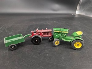 Vintage John Deere 110 & ERTL Farm Toy Tractors (Lot of 3)