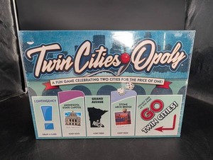 Twin Citiesopoly Minneapolis-St. Paul Board Game by Late for the Sky