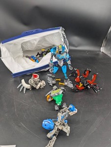 Vintage LEGO Bionicle Figures & Parts Mixed Lot
