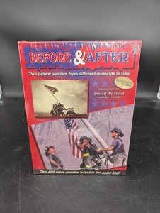 TDC Games Before & After Two 500-Piece Jigsaw Puzzles