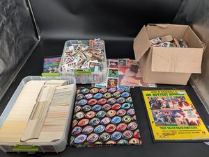 Vintage Sports Trading Card & Memorabilia Mixed Lot