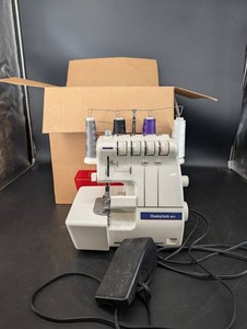Vintage Huskylock 901 Overlock Serger With Foot Controller