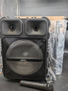 Bosbos P-11 12-Inch Wireless Karaoke Speaker With Microphone