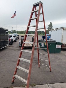 Keller Fiberglass Extension Step Ladder