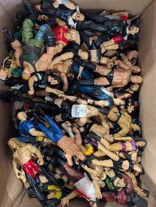 Wrestling Action Figure Mixed Lot - Hulk Hogan & Assorted Figures