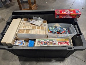 Vintage Sports Card & Collectible Mixed Lot - Football, Baseball & Comics Unsearched