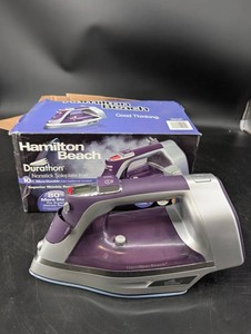 Hamilton Beach Durathon Nonstick Soleplate Iron