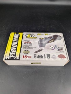 Performax 241-0501 12V Cordless Oscillating Multi-Tool Set