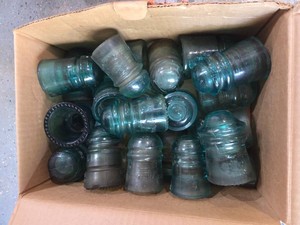 20 Glass Insulators