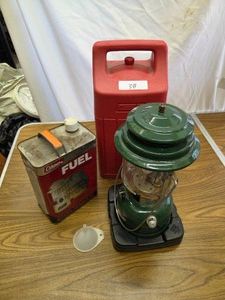 Kerosene Coleman Lantern WCase & Fuel