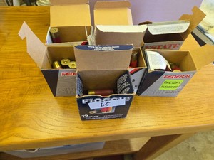 7 Partial Boxes 12 Gauge Bird Load Shells