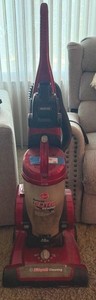 Hoover Deluxe Elite Rewind Upright Vacuum Widepath HEPA 12 Amp