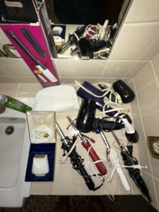 Lot of Vintage Hair Styling Tools Conair Lady Remington & More