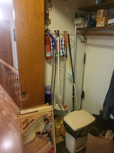 Lot of Assorted Household Cleaning Items & NOLINE Guard Rail