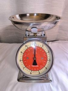 Vintage style Taylor stainless steel kitchen scale