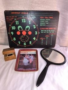 Vintage Playskool Clock and More
