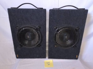 Vintage MTX Blue Thunder Subwoofer Pair-Low profile